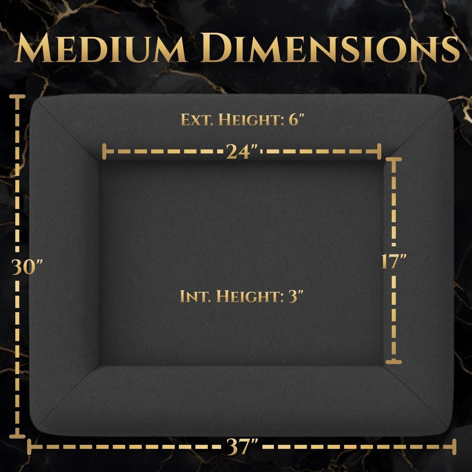 Luxury Orthopedic Dog Bed