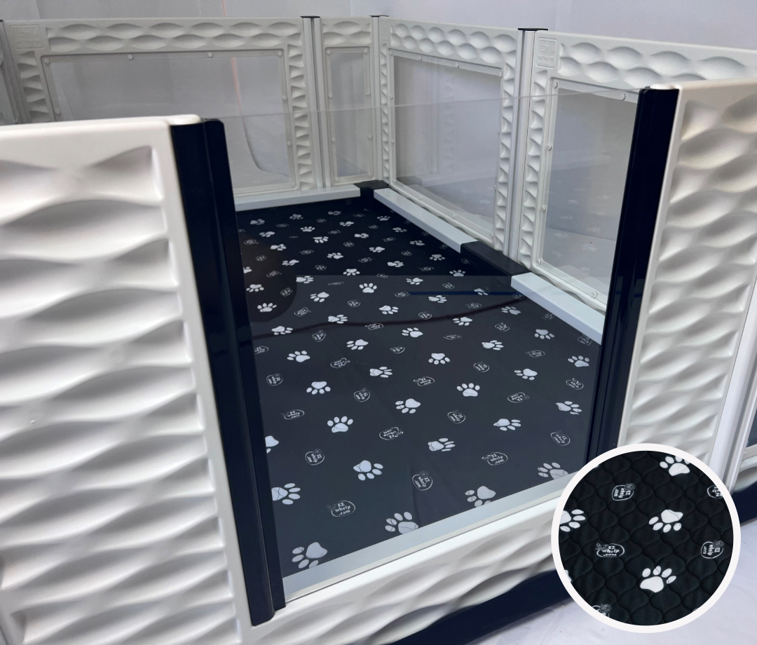 EZclassic TALL Windowed Whelping Box Set w/Rail Assembly