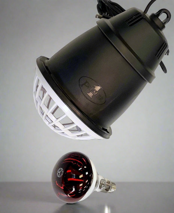 Prima Heat Lamp w Infrared Bulb EZwhelp