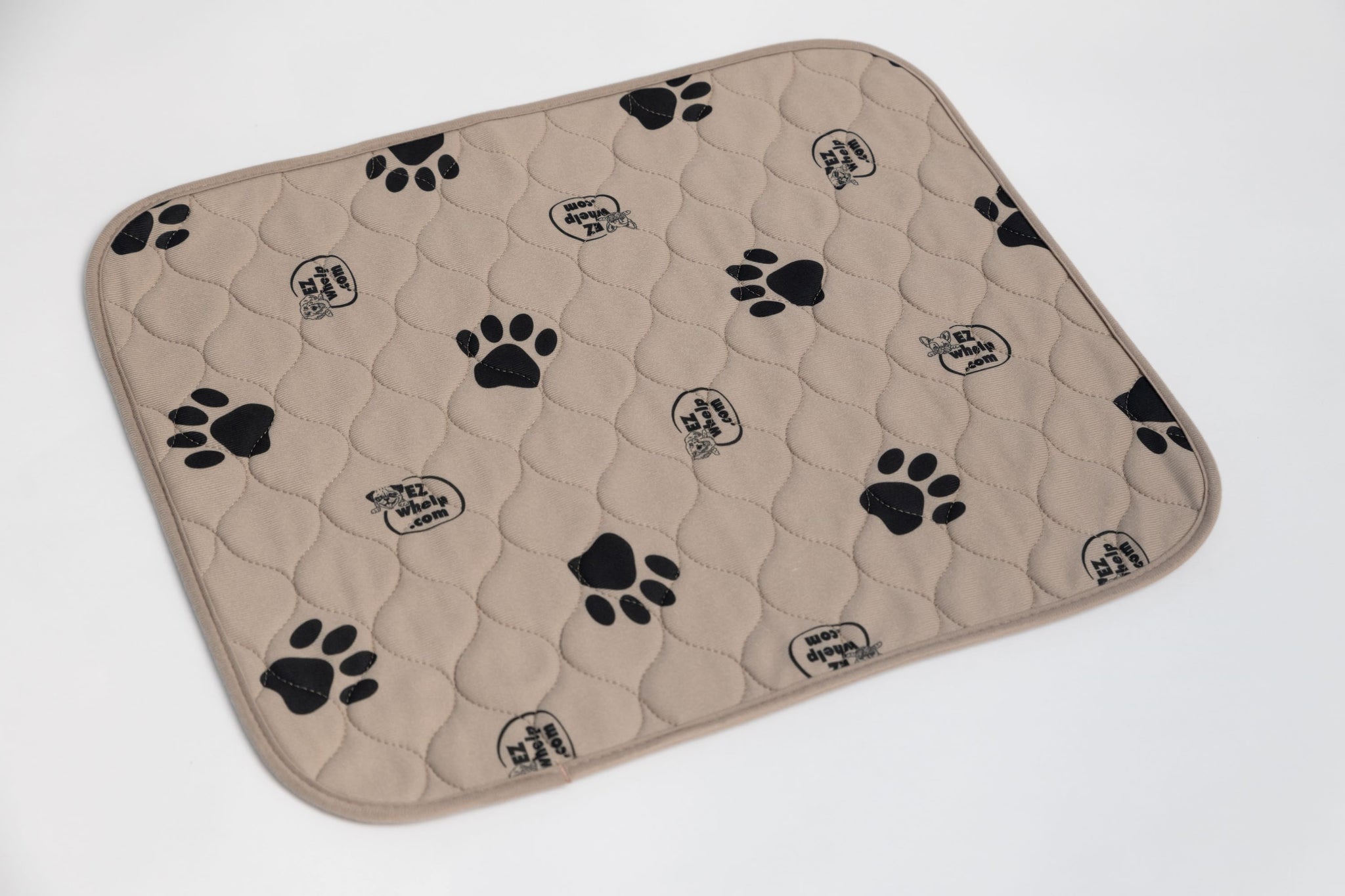 1pc Mesh Pet Paw Print Waterproof Mat, Thin & Breathable, Suitable