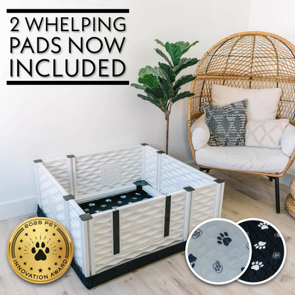 EZclassic Whelping Box w/Rails