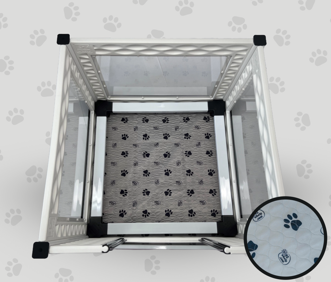 EZclassic TALL Windowed Whelping Box Set w/Rail Assembly