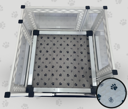 EZclassic TALL Windowed Whelping Box Set w/Rail Assembly