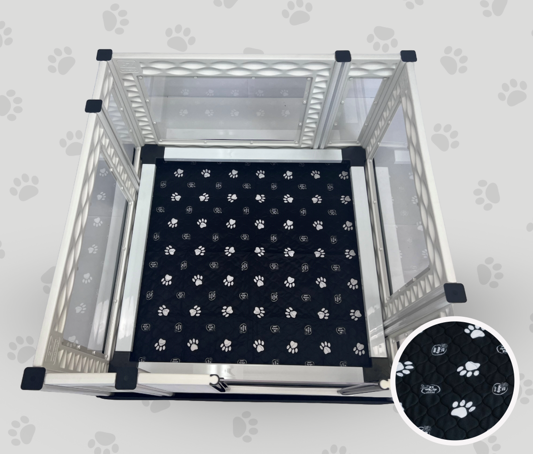 EZclassic TALL Windowed Whelping Box Set w/Rail Assembly