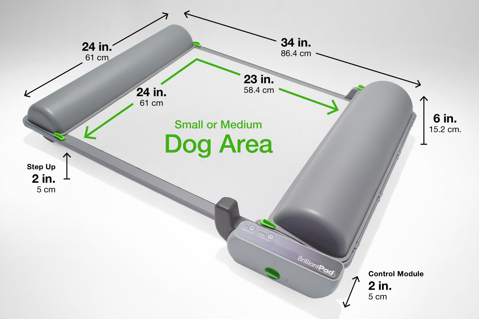 BrilliantPad Pro Dog Potty System | Self Cleaning Puppy Pad – EZwhelp
